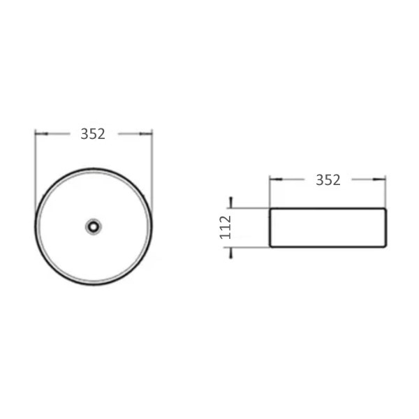 Раковина Comforty 35 9111MW 00-00007645 белая купить в интернет-магазине Sanbest