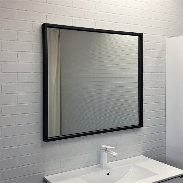 Зеркало Comforty Бредфорд 00-00009954 90 графит в ванную от интернет-магазине сантехники Sanbest