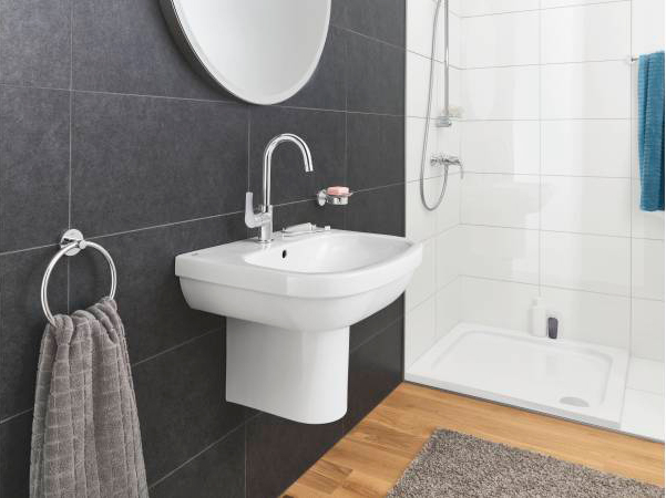 Раковина с полупьедесталом Grohe Euro Ceramic GR2005-1 55 купить в интернет-магазине Sanbest