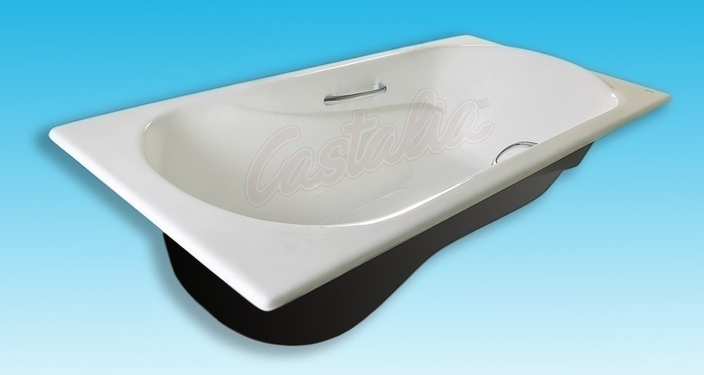 Ванна чугунная Castalia Venera 170x80 с ручками купить в интернет-магазине Sanbest