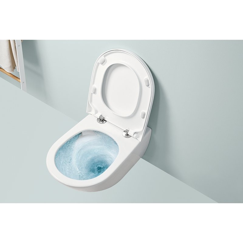 Унитаз Villeroy&Boch Subway 3.0 4670TS01 безободковый, с крышкой микролифт купить в интернет-магазине Sanbest