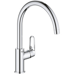 Смеситель для кухни Grohe Bauflow 31230001 хром купить в интернет-магазине сантехники Sanbest