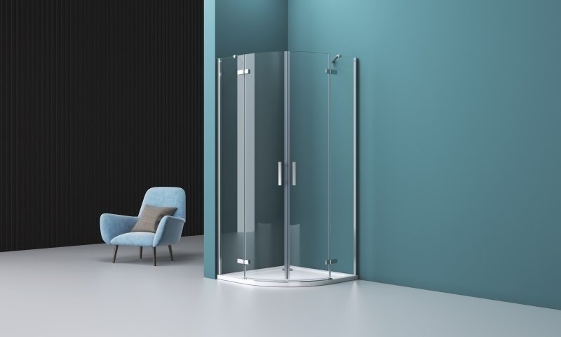 Душевой уголок BelBagno Kraft R-2 100х100 купить в интернет-магазине Sanbest