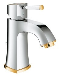 Смеситель для раковины Grohe Grandera 23303IG0 хром/золото купить в интернет-магазине сантехники Sanbest