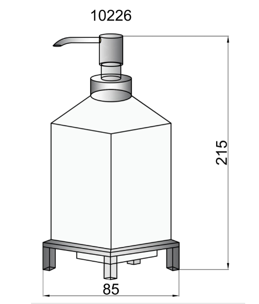 Диспенсер Boheme 10226 купить в интернет-магазине сантехники Sanbest