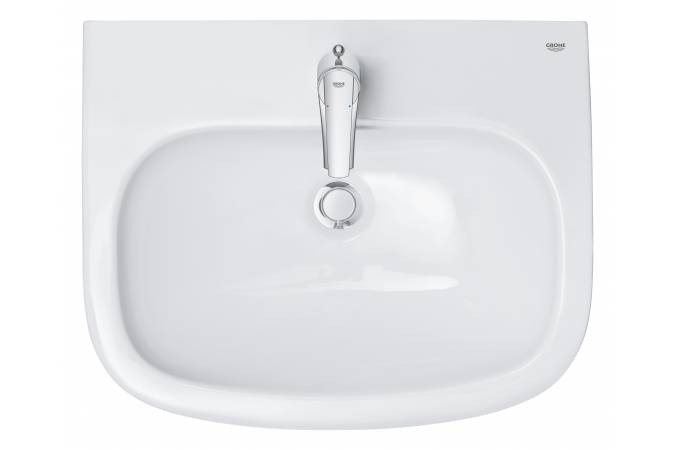 Раковина с полупьедесталом Grohe Euro Ceramic GR2005-1 55 купить в интернет-магазине Sanbest