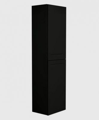 Шкаф подвесной Art&Max PLATINO 40 матовый черный для ванной в интернет-магазине сантехники Sanbest