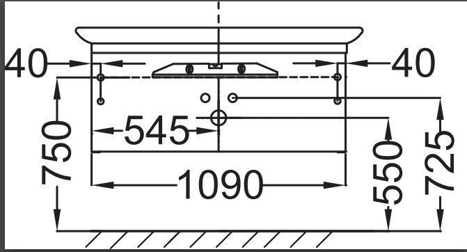 Тумба с раковиной Jacob Delafon PRESQU'ILE EB1101 130 EB1101-N21+E4445-00 серая для ванной в интернет-магазине Sanbest