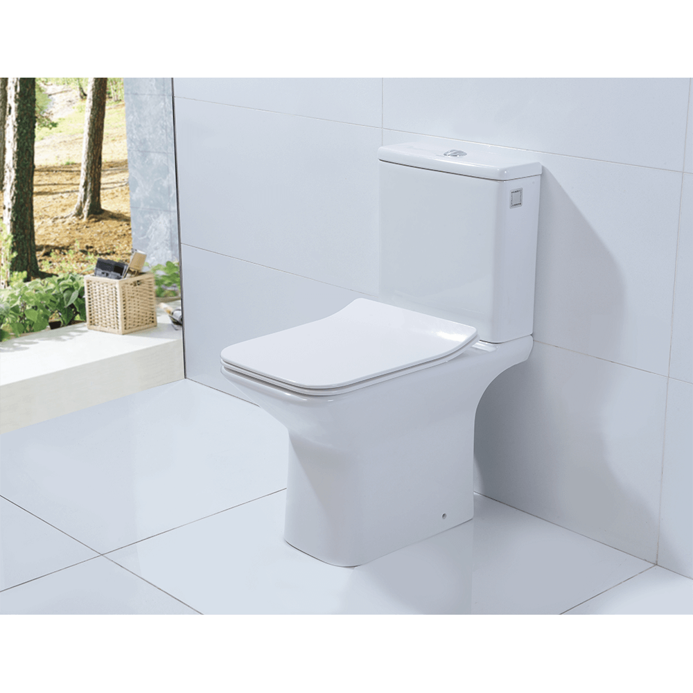 Унитаз-компакт Orans Ceramic OLS-WM9905 безободковый, с бачком, с крышкой микролифт купить в интернет-магазине Sanbest