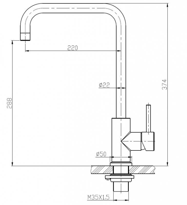 Смеситель для кухни BelBagno BB-LAM03A-IN купить в интернет-магазине сантехники Sanbest