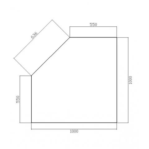 Душевой уголок Berges SOLO T Black 061110 100x100 купить в интернет-магазине Sanbest