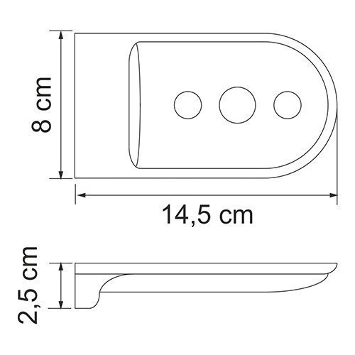 Мыльница WasserKRAFT Kammel K-8369 купить в интернет-магазине сантехники Sanbest