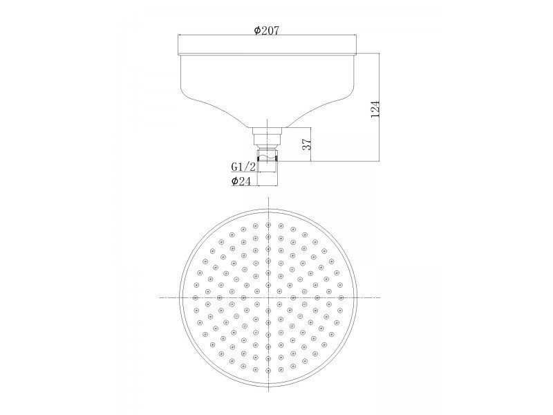 Душевая система Aksy Bagno Faenza Fa410-2005-2004 бронза купить в интернет-магазине сантехники Sanbest