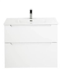 Тумба с раковиной BelBagno ETNA H60 2C 60 Bianco Lucido для ванной в интернет-магазине Sanbest