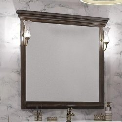 Зеркало Опадирис Риспекто 104 орех антикварный (Нагал) в ванную от интернет-магазине сантехники Sanbest