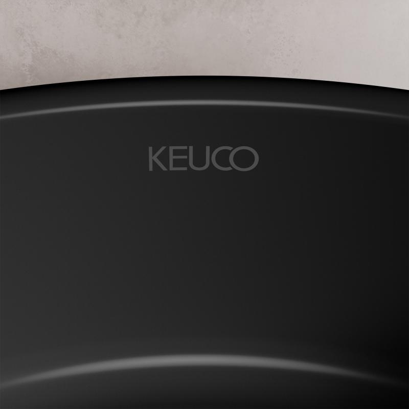 Раковина накладная KEUCO STAGELINE 32880570400 черная купить в интернет-магазине Sanbest