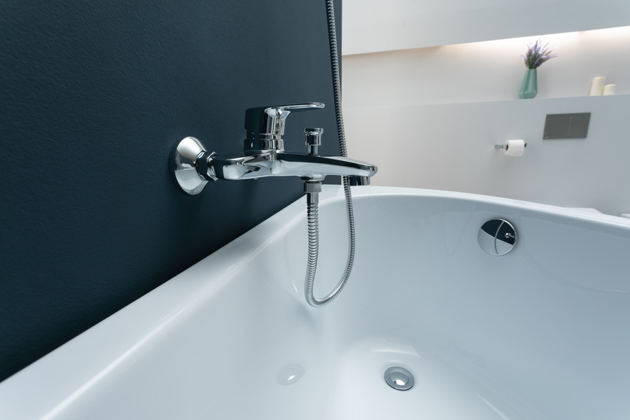 Смеситель для ванны с душем Aquanet Magic AF410-20C купить в интернет-магазине сантехники Sanbest