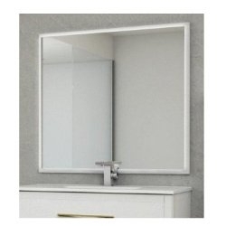 Зеркало Cezares New Classico TIFFANY 45043 90x73 Bianco opaco белый в ванную от интернет-магазине сантехники Sanbest
