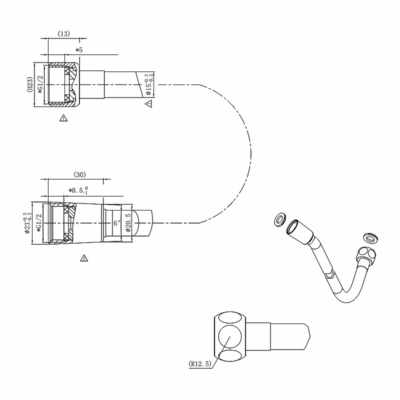 Душевая система Vincea Inspire VSFW-3I21T2RCH хром купить в интернет-магазине сантехники Sanbest