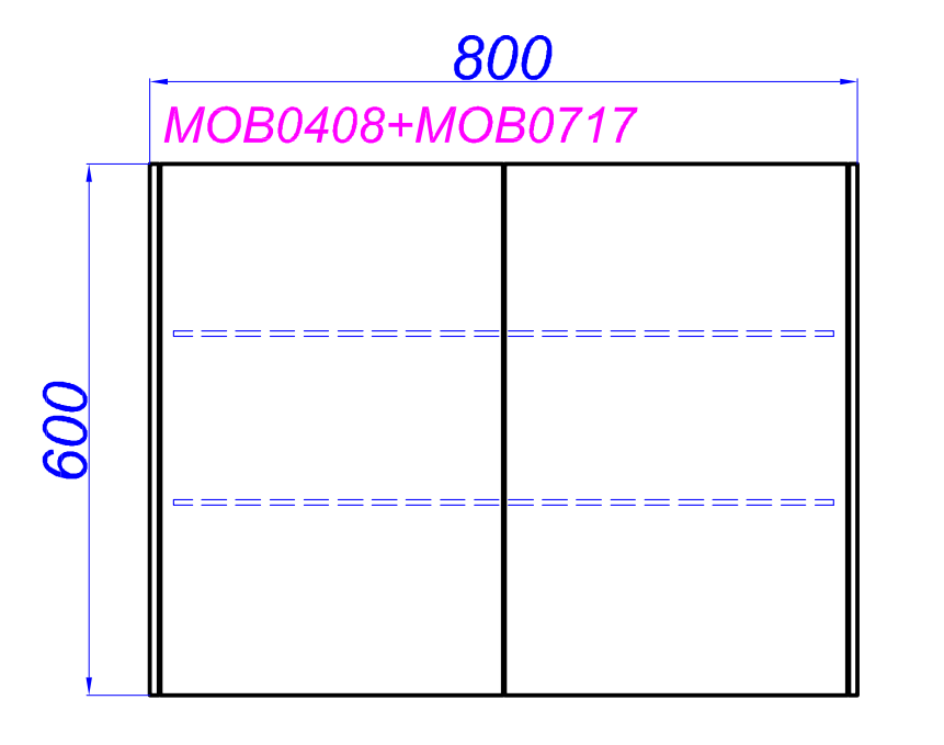 Зеркальный шкаф Aqwella Mobi 80 белый в ванную от интернет-магазине сантехники Sanbest