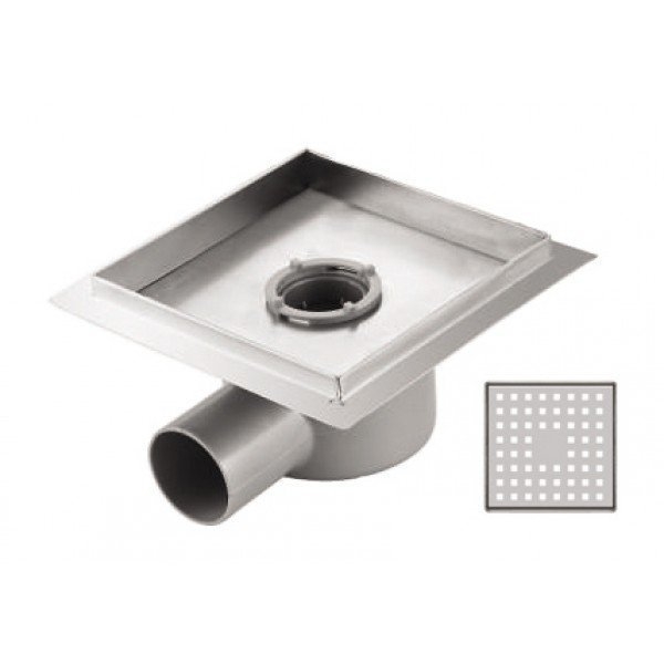 Душевой трап RGW Shower Drain SDR-11-15-K 150х150 купить в интернет-магазине Sanbest