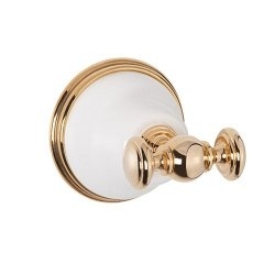 Крючок Tiffany World Harmony TWHA016bi/oro золото/белый купить в интернет-магазине сантехники Sanbest