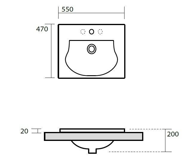 Раковина Kerasan Bentley 3942 55 купить в интернет-магазине Sanbest