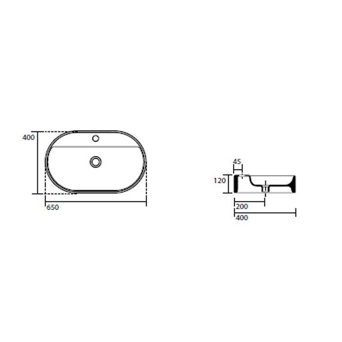 Раковина-чаша Kerasan Ciotola 028501*1 купить в интернет-магазине Sanbest