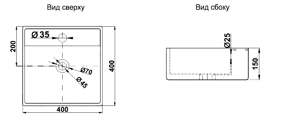 Раковина Melana 7063B-805 белая купить в интернет-магазине Sanbest