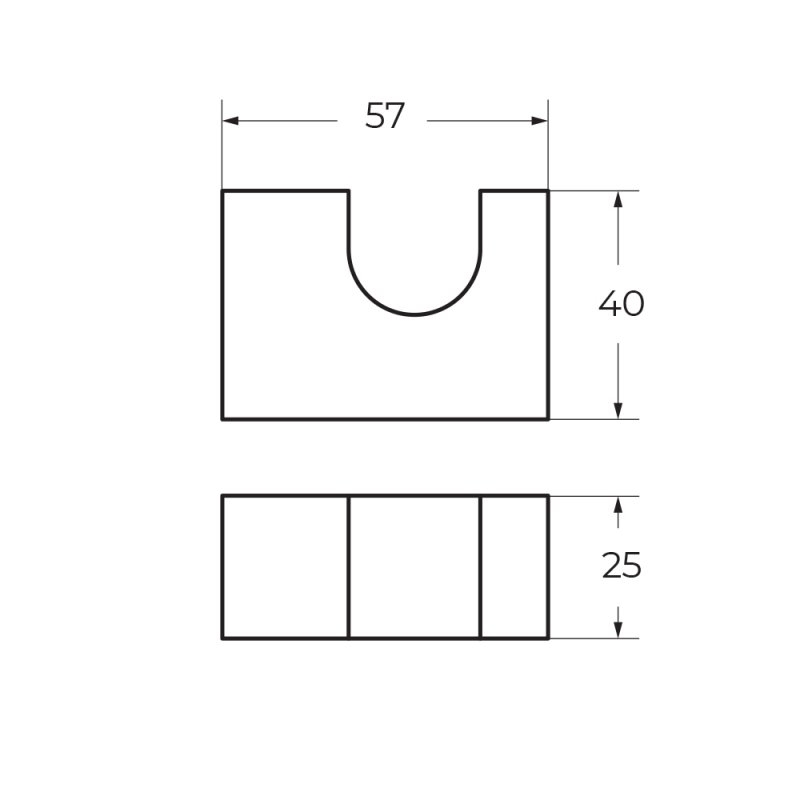 Крючок Art&Max PLATINO AM-E-3986-MB черный матовый купить в интернет-магазине сантехники Sanbest