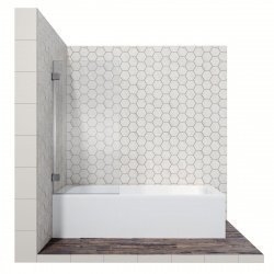 Шторка для ванны Ambassador Bath Screens 70x140 16041101 купить в интернет-магазине Sanbest