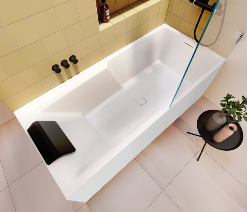 Ванна акриловая Riho Still Shower Elite 180x80 Plug & Play купить в интернет-магазине Sanbest