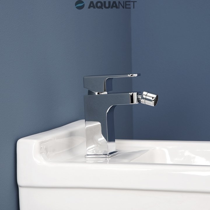 Смеситель для биде Aquanet Cubic SD90444-2 купить в интернет-магазине сантехники Sanbest