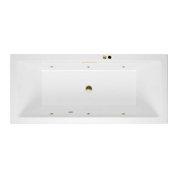 Ванна акриловая EXCELLENT Heaven Slim 180x80 SOFT золото купить в интернет-магазине Sanbest