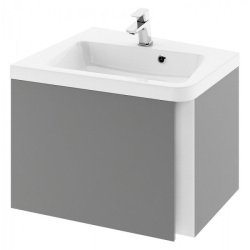 Мебель для ванной Ravak 10° 550 серая/левая для ванной в интернет-магазине Sanbest