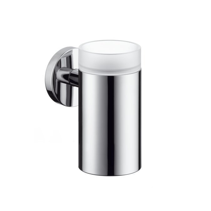 Стакан с держателем Hansgrohe Focus 40518000 купить в интернет-магазине сантехники Sanbest