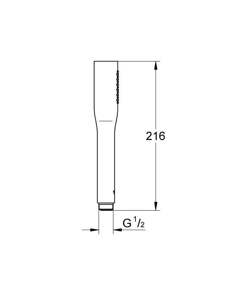 Душевая лейка GROHE Euphoria Cosmopolitan 27367 000 купить в интернет-магазине сантехники Sanbest