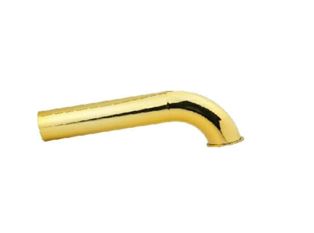 Отвод для слива-перелива для ванны Эстет Wirquin золото купить в интернет-магазине сантехники Sanbest