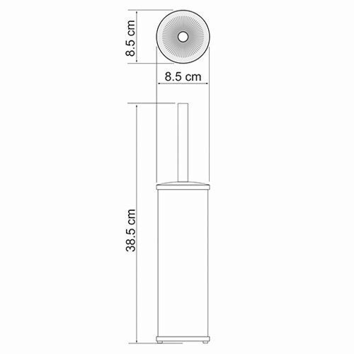 Ёршик для туалета WasserKRAFT K-1027W купить в интернет-магазине сантехники Sanbest