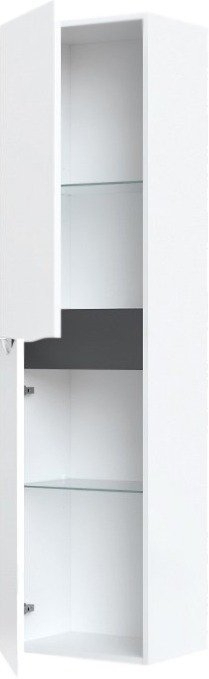 Шкаф-пенал IDDIS Cloud CLO40W0i97 40 белый для ванной в интернет-магазине сантехники Sanbest