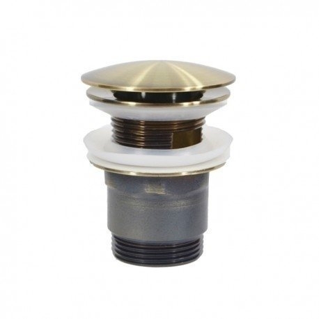 Донный клапан с переливом Magliezza 933 бронза купить в интернет-магазине сантехники Sanbest