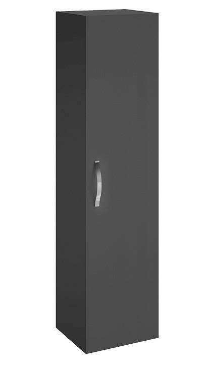 Пенал Jacob Delafon OLA EB396-N14 35 серый антрацит для ванной в интернет-магазине сантехники Sanbest
