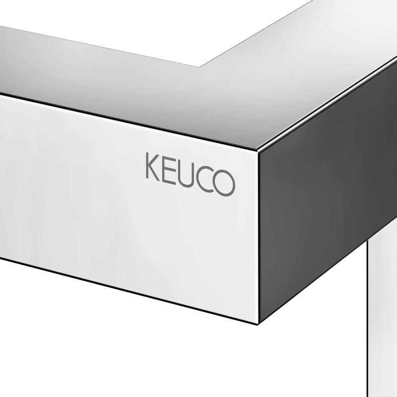 Поручень KEUCO EDITION 90 SQUARE 19107010000 хром купить в интернет-магазине сантехники Sanbest