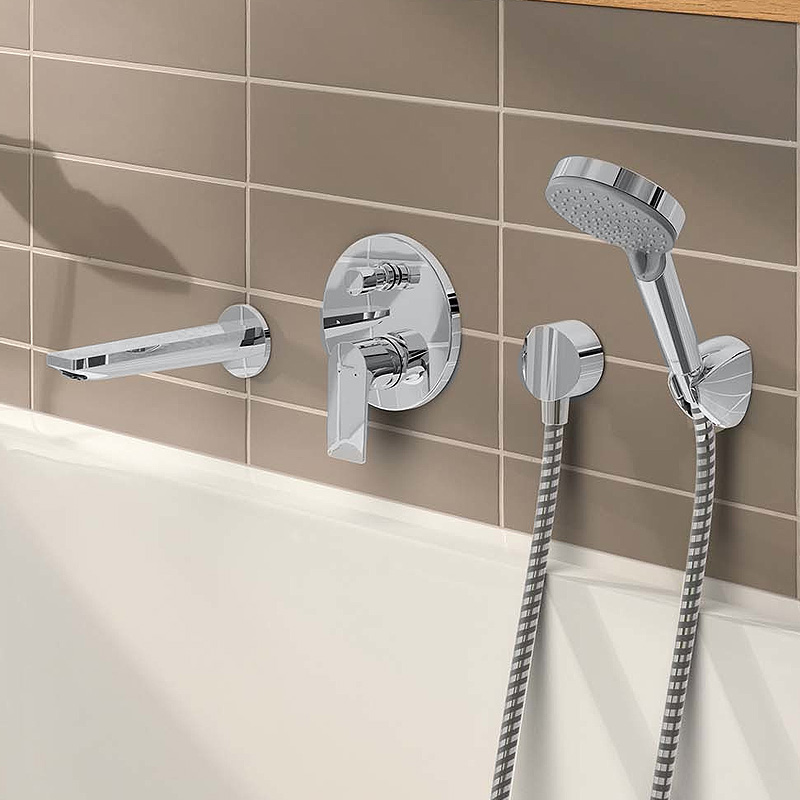 Излив Hansgrohe Rebris E 72431000 хром купить в интернет-магазине сантехники Sanbest