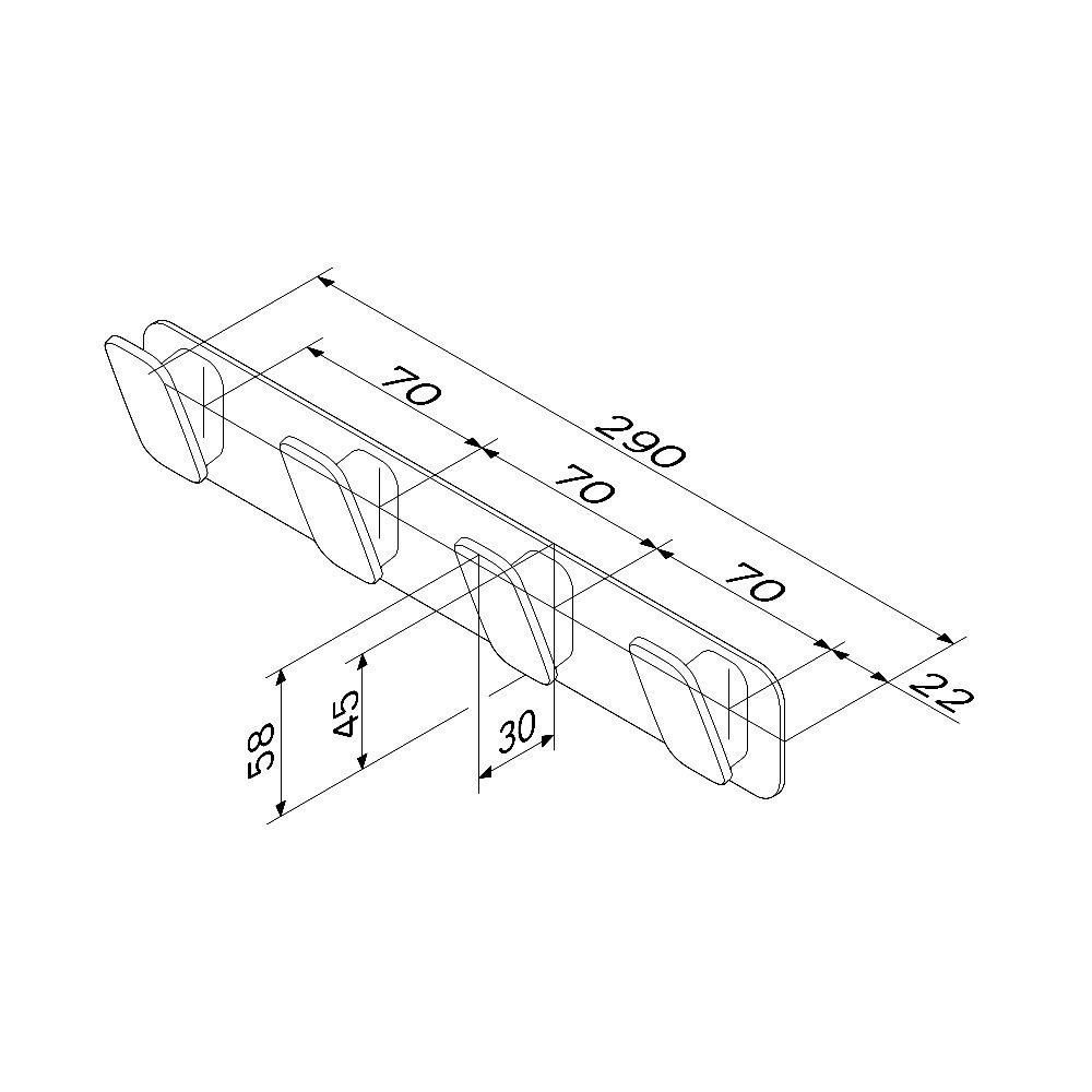 Крючок AM.PM Inspire 2.0 A50A35900 купить в интернет-магазине сантехники Sanbest