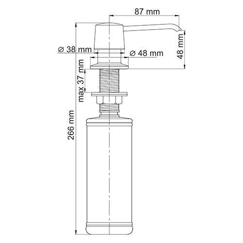 Дозатор WasserKRAFT K-1099 купить в интернет-магазине сантехники Sanbest