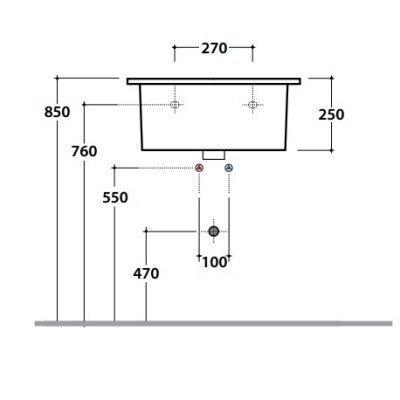 Раковина GLOBO Forty3 FO063.BI*1 60 купить в интернет-магазине Sanbest