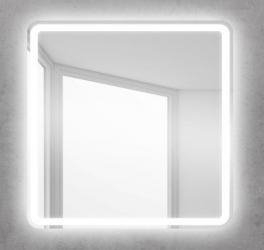 Зеркало BelBagno SPC-MAR-800-800-LED-BTN в ванную от интернет-магазине сантехники Sanbest