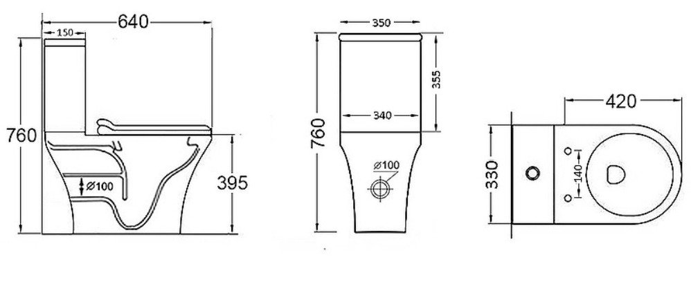 Унитаз напольный Grossman GR-4443 64 купить в интернет-магазине Sanbest