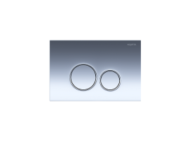 Кнопка для инсталляции Aquatek KDI-0000018 хром глянцевый купить в интернет-магазине сантехники Sanbest
